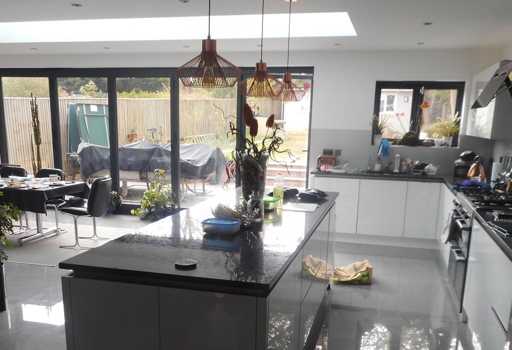 Kitchen extension project Bromley