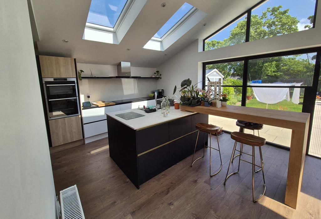 Kitchen extension project Bromley